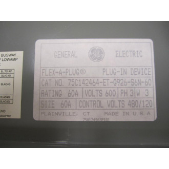 GE General Electric 75C142464-ET-G926-S6N-60 Switch - New No Box