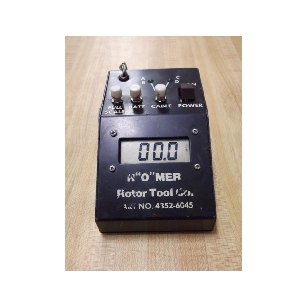 Rotor Tool 4352-6045 Transducer Test HOMER - Used