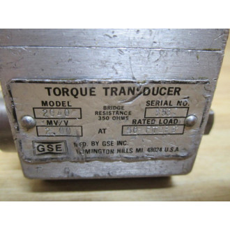 GSE 2040 Transducer - Used