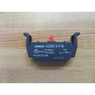 Omron A22NZ-S-P1B Contact Block - New No Box
