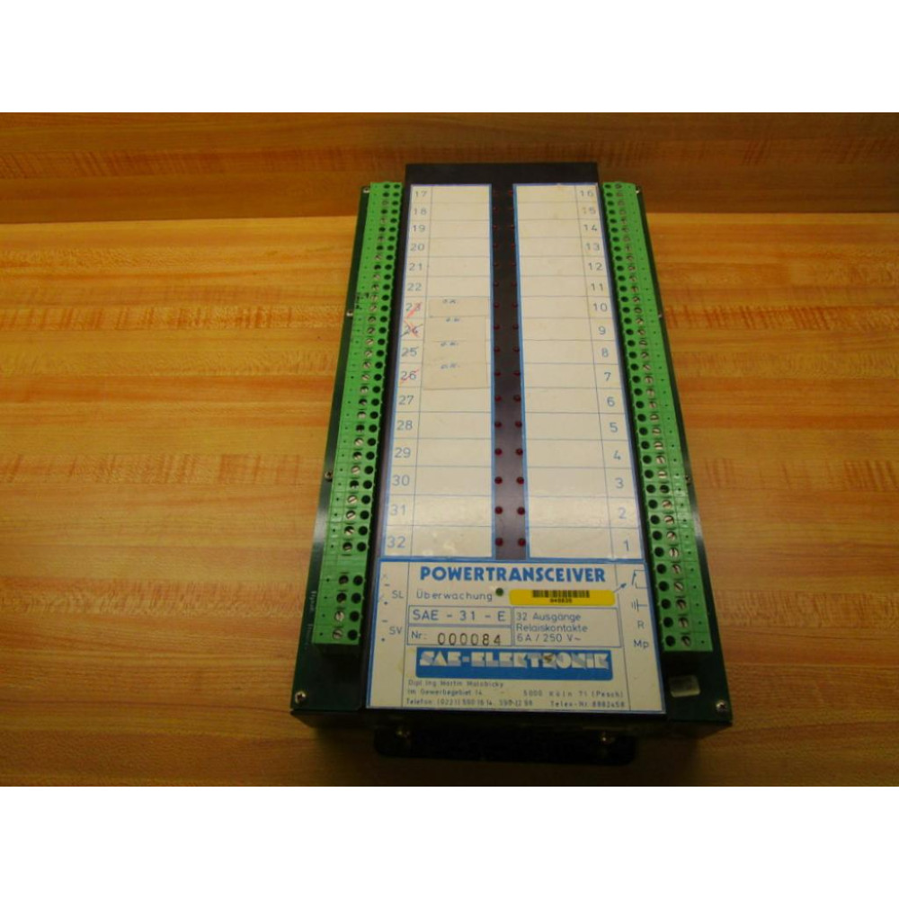 SAE-Electronic SAE-31-E Power Transceiver SAE31E - Used