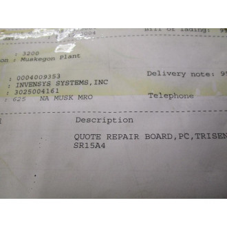 Tri-Sen Systems 84-1528 Circuit Board 841528 - Refurbished