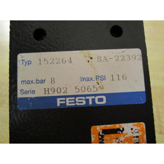 Festo 152264 Regulator SA-22392 - New No Box