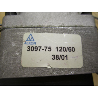Alkon 3097-75 ALKON Solenoid Safety Exhaust W Lockout - New No Box