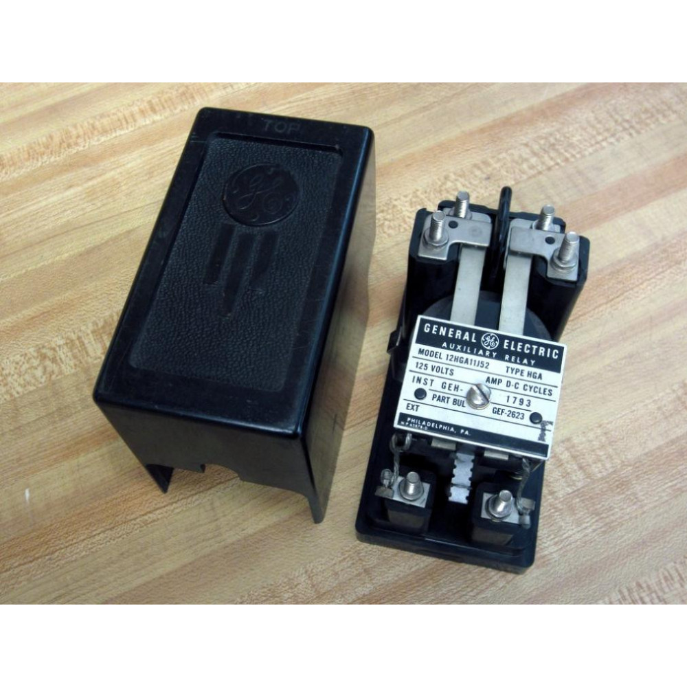 General Electric 12HGA11J52 GE Auxiliary Relay - New No Box