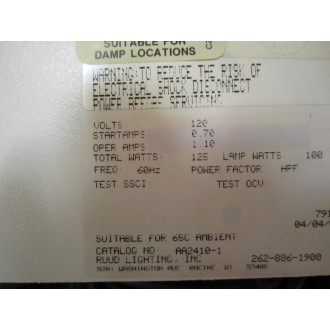 Rudd Lighting AA2410-1