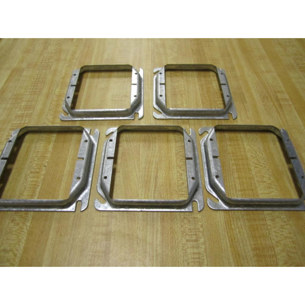 Raco 5.5 cu. in. Mud Ring Electrical Box Cover Pack Of 5 - New No Box