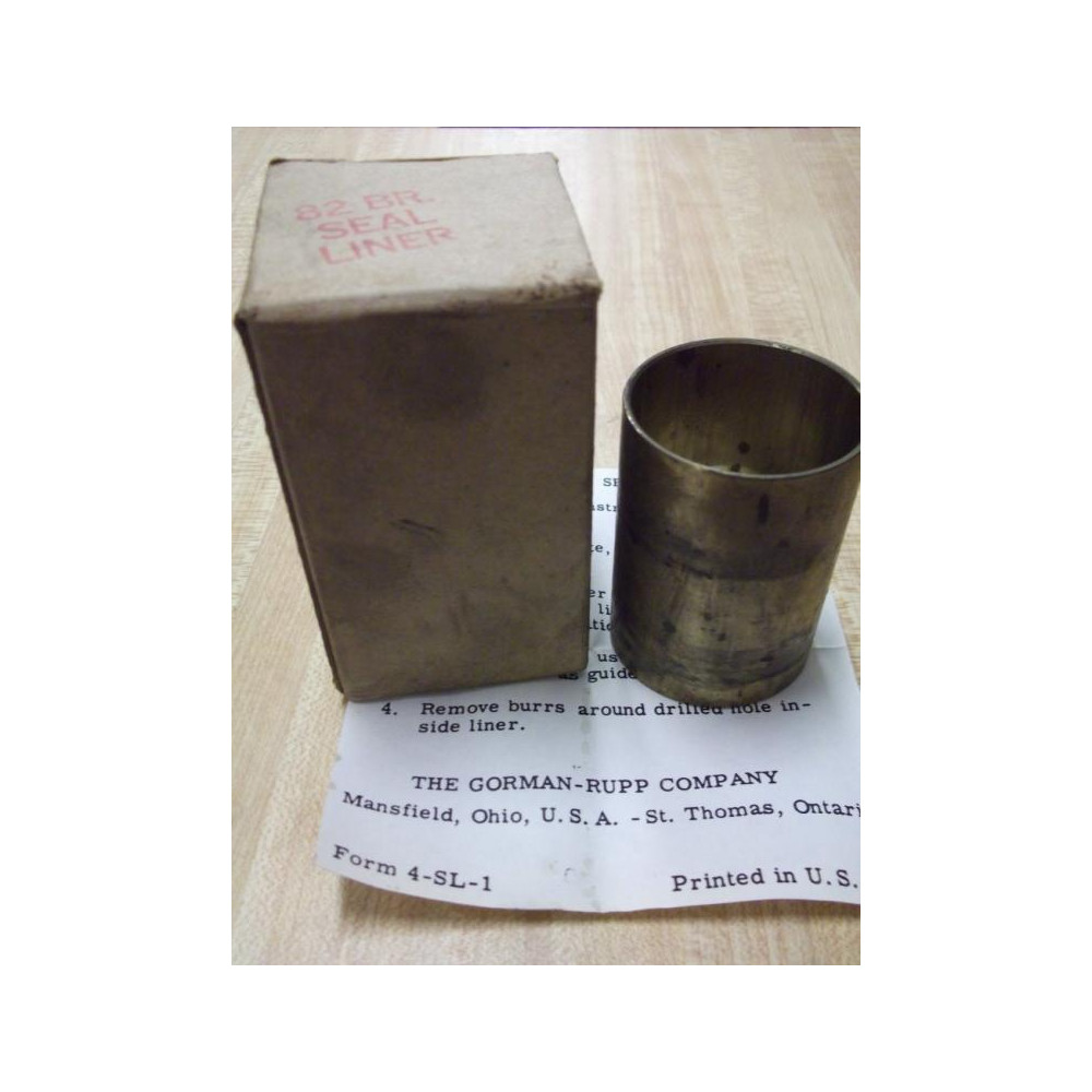 Gorman Rupp 82E2-B Seal Liner
