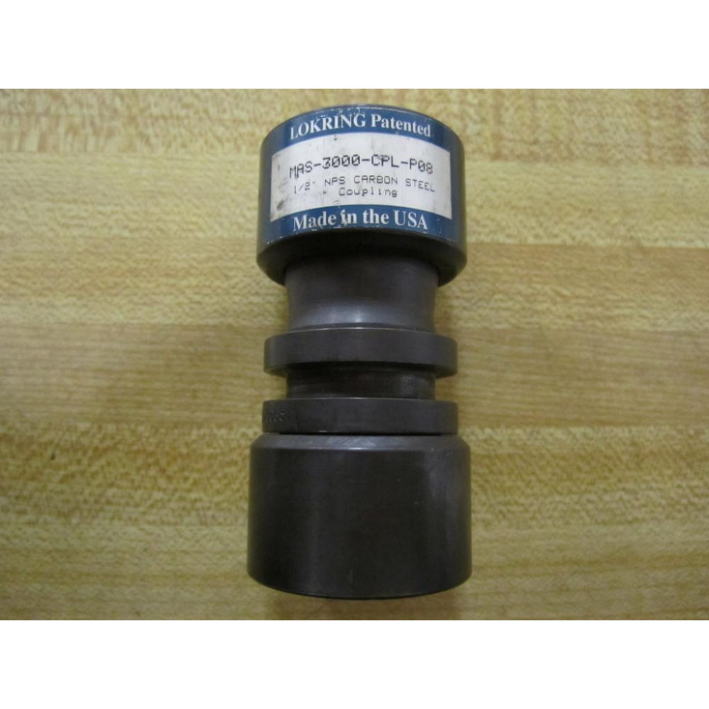 Lokring MAS-3000-CPL-P08 Pipe Fitting - New No Box