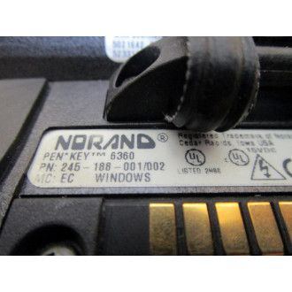 Norand 245-188-001002 Scanners 1 w Battery & Cover (Pack of 2) - Used