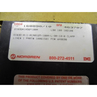 Norgren 16889010 Clamp - New No Box