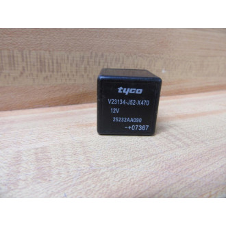 Tyco V23134-J52-X470-12V Power Relay V23134J52X470 - New No Box