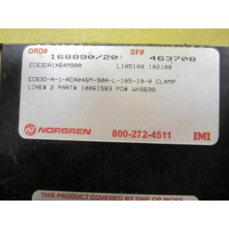 Norgren 16889020 Clamp - New No Box
