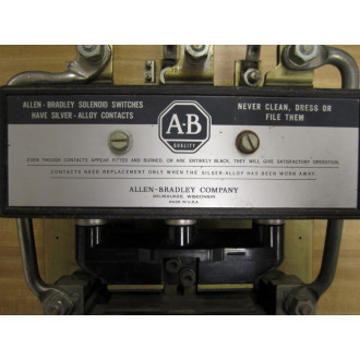 Allen Bradley T2 Solenoid Switches - Refurbished