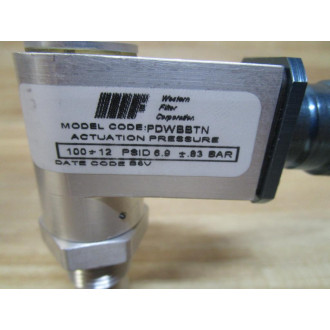 Western Filter PDWBBTN Pressure Indicator