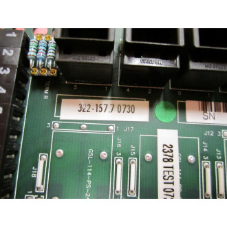 Unico 322-157.7 0730 Circuit Board - Used