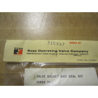Ross 310K87 Valve Service Kit 38"-12"