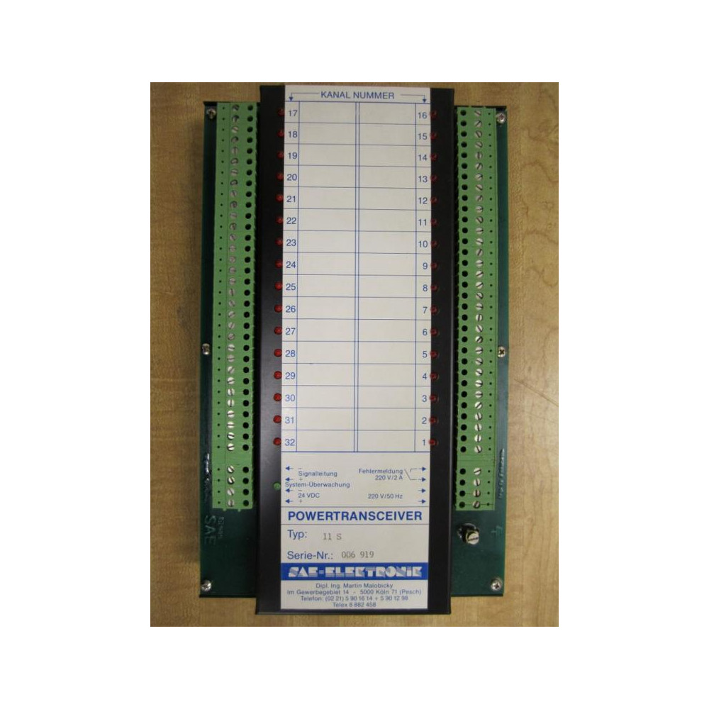 SAE Electronic 11 S Powertransceiver - New No Box