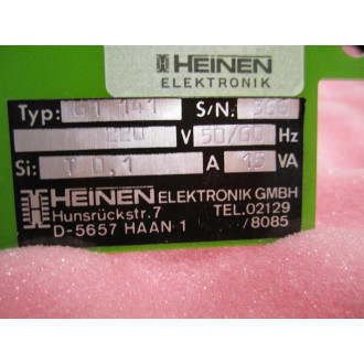 Heinen 61 141 61141 Circuit Board - New No Box