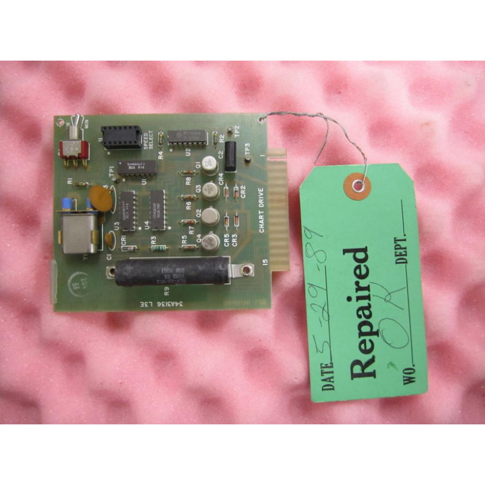 34A3136 L3E Chart Drive Board - Used