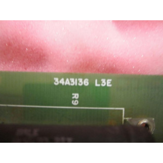 34A3136 L3E Chart Drive Board - Used