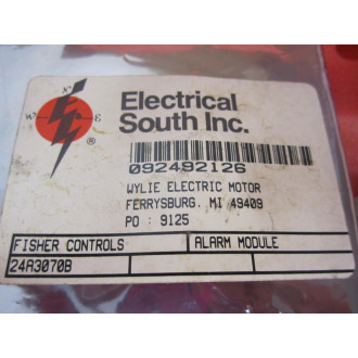 Fisher Controls 24A3070B Alarm Module