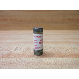 Gould Shawmut Ferraz A6T15 Fuse Cross Ref 4ZAE4 (Pack of 2) - New No Box