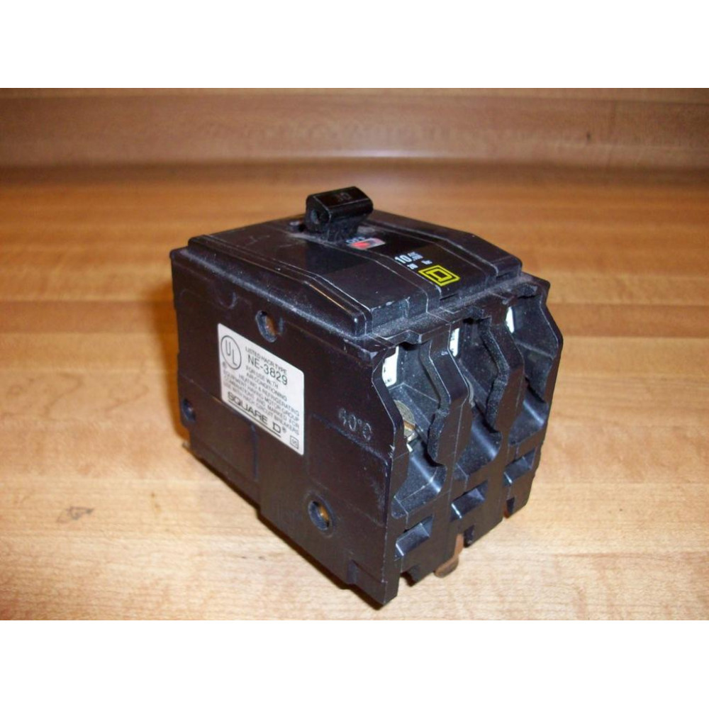 Square D NE-6630 NE-3829 30A Circuit Breaker - Used