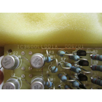 General Electric IC3600LLDD1A PC Board - Used
