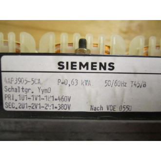 Siemens 4AP3905-5CA Transformer 4AP39055CA