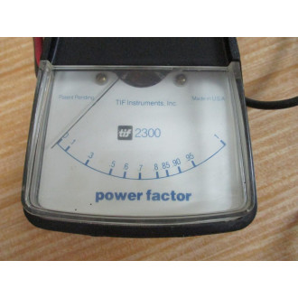 TIF Instruments 2300 Power Factor Meter - Used