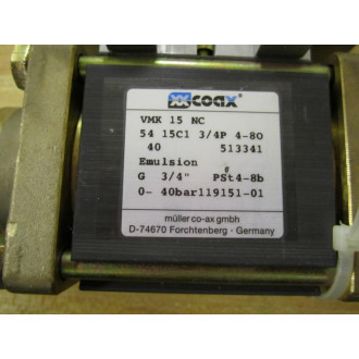 Coax VMK 15 NC Pnuematic Valve - New No Box