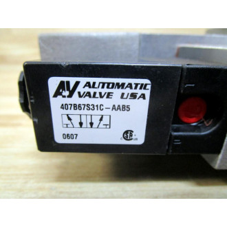Automatic Valve 407B67S31C-AAB5 Valve 407B67S31CAAB5 - New No Box