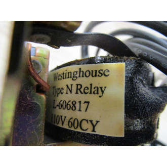 Homewood ProductsWestinghouse L-606817 Relay With Coil Type N 206B228G01