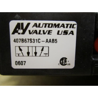 Automatic Valve 407B67S31C-AAB5 Valve