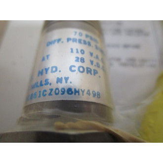 Pall Industrial 861CZ096HY498 Pressure Switch F1357124