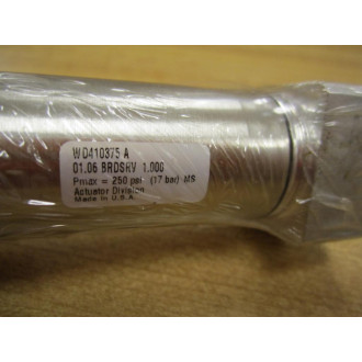 Parker WD410375 A Actuator 01.06 BRDSRV 1.000 - New No Box