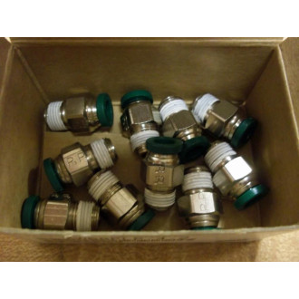 Parker W68PLP-4-2 Prestolok Connector XW68PLP-4-2 (Pack of 10)