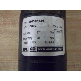 GSE 48054P-L16 Nut Runner - Used