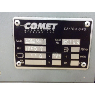 Comet 4062MKII Tested - Used