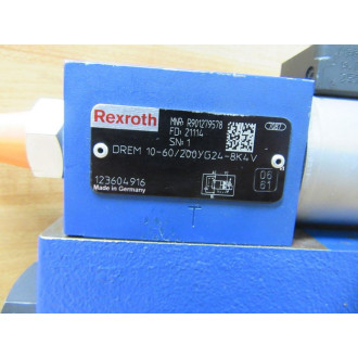Rexroth R901279578 Valve DREM 10-60200YG24-8K4V - Used