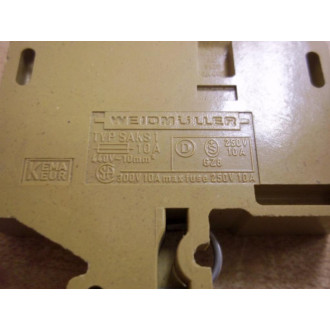 Weidmuller SAKS 1 Terminal Block (Pack of 7) - Used