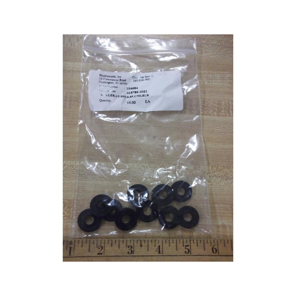 Shuttleworth 015786-0021 Rollers 0157860021 (Pack of 10)