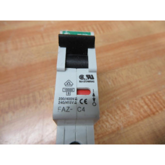 Moeller FAZN C4 Circuit Breaker - New No Box
