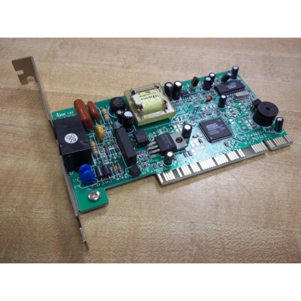 TeleDrive Fm3621-2 56K Internal PCI Fax Modem - Used