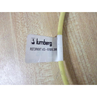 Lumberg RST3RKWT 43-6100.3M Cable 43-6100.3M RST3RKWT - New No Box