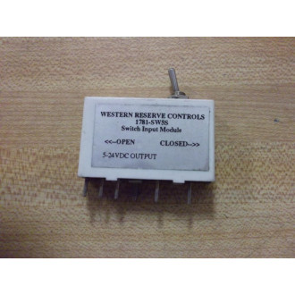 Western Reserve Controls 1781-SW5S Switch Input Module (Pack of 2) - Used