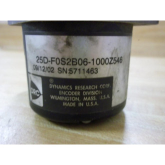 Dynamics Research 25D-F0S2B06-1000Z546 Encoder - Used