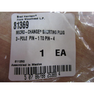 Brad Harrison 81369 Micro-Change Shorting Plug (Pack of 4)