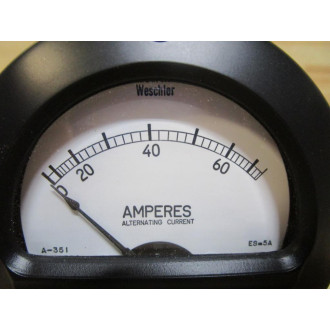 Weschler Instruments 291B281A26 Ammeter 291B281A26
